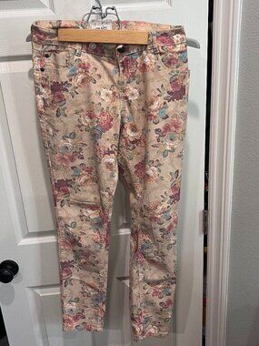 One5One Floral Straight-leg Pants